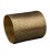 Engraved brass cuff