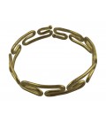 Tide brass bracelet