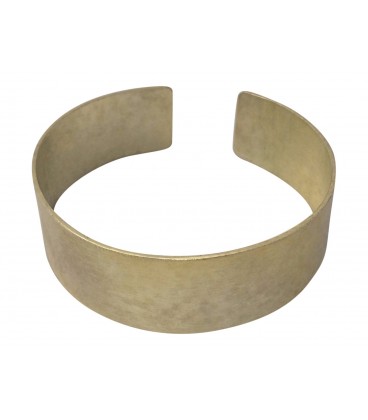 Hammered silver plated bangle