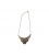 Moons silver plated necklace