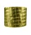 Engraved brass ring