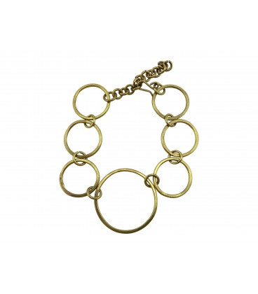 Rings brass bracelet