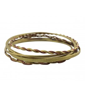 Mixed wires bracelet