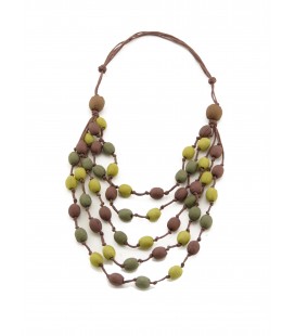 Bunt5 silk necklace