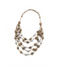 Bunt5 silk necklace