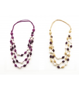 Bunt3 silk necklace