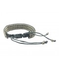 Masai silver beads bracelet