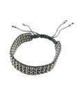 Masai silver beads bracelet