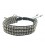 Masai silver beads bracelet